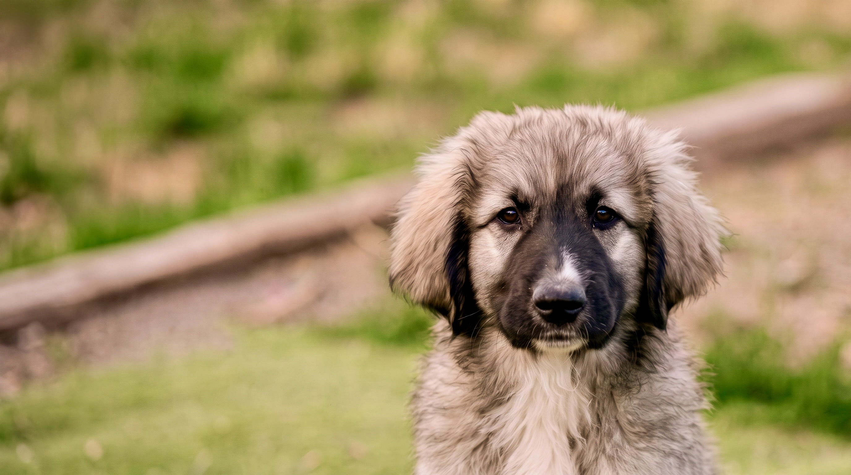 Livestock-style working dog in open country