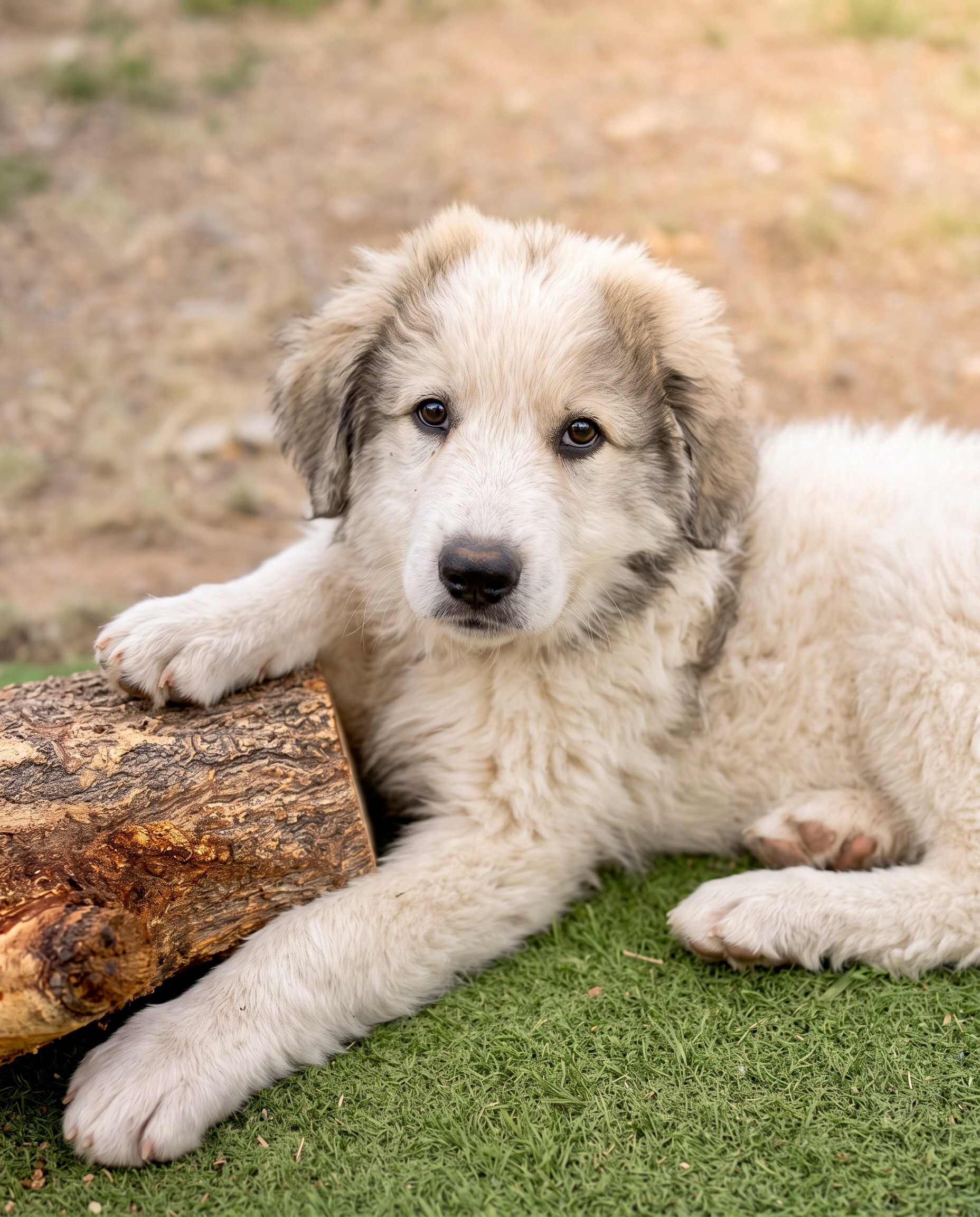 Omega, Male Colorado Mountain Dog puppy