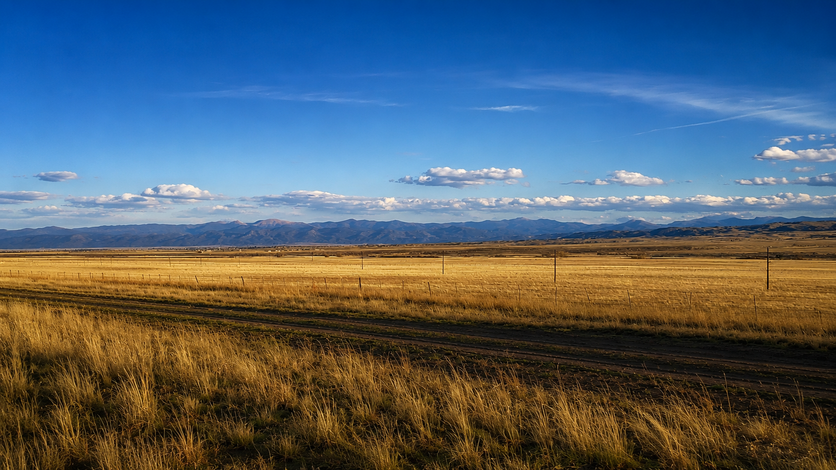 Open ranch landscape
